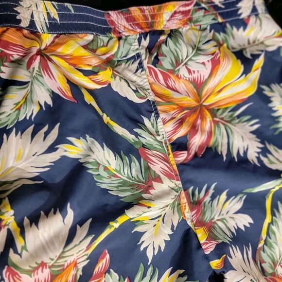 American Living Board Shorts Mens XL Swim Lined Trunks Surf NICE Hawaiian Print - Picture 6 of 16